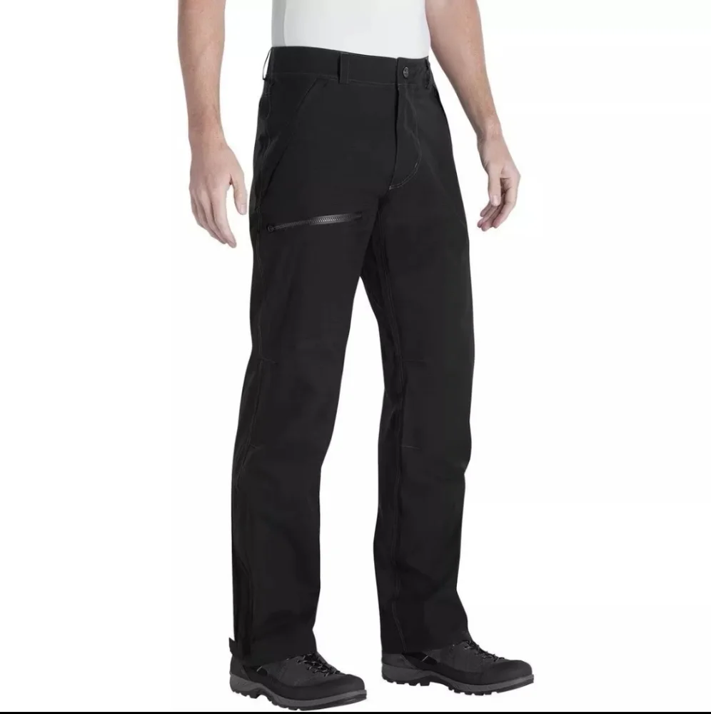 KUHL Mens Jetstream Rain Pant 40x32 Performance Waterproof 100% Nylon Ankle Zip - Picture 11 of 11